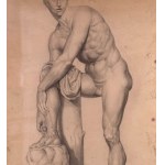 ANONIMO, Male Nude (academic)