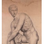 ANONIMO, Male Nude (academic)