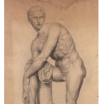 ANONIMO, Male Nude (academic)