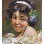 ANONIMO, Portrait of a Young Girl