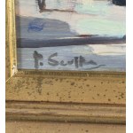 UNIDENTIFIED SIGNATURE, Street with figures