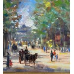 UNIDENTIFIED SIGNATURE, Street with figures