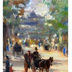 UNIDENTIFIED SIGNATURE, Street with figures