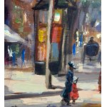 UNIDENTIFIED SIGNATURE, Street with figures
