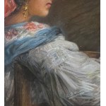 SCUOLA ITALIANA, Profile of a woman with a turban