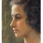 SCUOLA ITALIANA, Portrait of a woman.