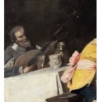 Francesco Peluso, Figures in a tavern - Francesco Peluso
