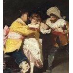 Francesco Peluso, Figures in a tavern - Francesco Peluso