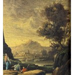 Manrico Marinozzi, Landscape with ruins - Manrico Marinozzi