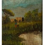 Giacinto Corsi, Countryside landscape -Giacinto Corsi