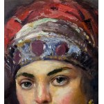 ANONIMO, Portrait of a Woman with Turban