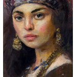 ANONIMO, Portrait of a Woman with Turban