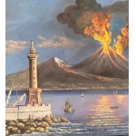 ANONIMO, Eruption of Mount Vesuvius