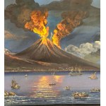 ANONIMO, Eruption of Mount Vesuvius