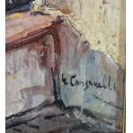 NICOLA CANZANELLA, Street with buildings - NICOLA CANZANELLA