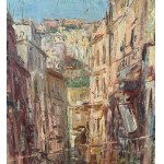 NICOLA CANZANELLA, Street with buildings - NICOLA CANZANELLA