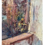 NICOLA CANZANELLA, Street with buildings - NICOLA CANZANELLA