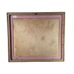 UNIDENTIFIED SIGNATURE, Street with a small market and figures