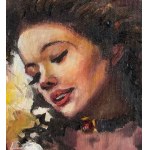 Carlo Roberto La Volpe, Portrait of a woman - Carlo Roberto La Volpe