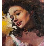 Carlo Roberto La Volpe, Portrait of a woman - Carlo Roberto La Volpe