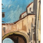 ANTONIO ASTURI, Seaside view with boats ashore - ANTONIO ASTURI