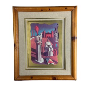 Giorgio de Chirico, The Disquieting Muses - Giorgio de Chirico