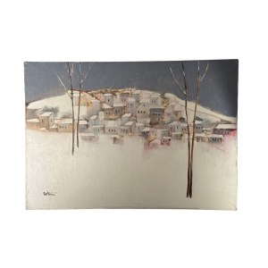 Bettarini, Snowy landscape - Bettarini
