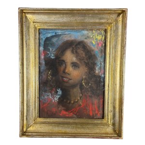ROBERTO CARIGNANI, Portrait of a young Roma girl - ROBERTO CARIGNANI