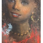 ROBERTO CARIGNANI, Portrait of a young Roma girl - ROBERTO CARIGNANI