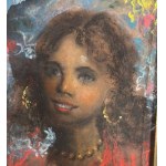 ROBERTO CARIGNANI, Portrait of a young Roma girl - ROBERTO CARIGNANI