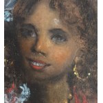 ROBERTO CARIGNANI, Portrait of a young Roma girl - ROBERTO CARIGNANI