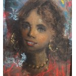 ROBERTO CARIGNANI, Portrait of a young Roma girl - ROBERTO CARIGNANI