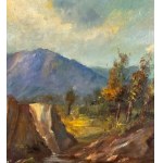 UNIDENTIFIED SIGNATURE, Mountain landscape