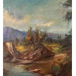 UNIDENTIFIED SIGNATURE, Mountain landscape