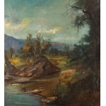UNIDENTIFIED SIGNATURE, Mountain landscape