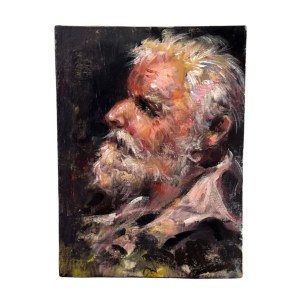 ANONIMO, Profile of an Elderly Man
