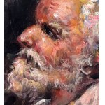 ANONIMO, Profile of an Elderly Man