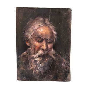 SCUOLA FRANCESE, Portrait of an elderly man with a beard