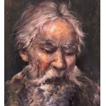 SCUOLA FRANCESE, Portrait of an elderly man with a beard