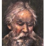 SCUOLA FRANCESE, Portrait of an elderly man with a beard
