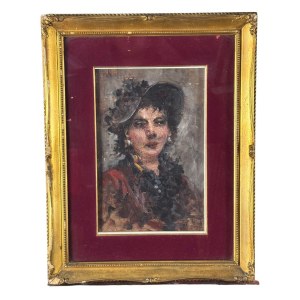 SCUOLA FRANCESE, Portrait of a Woman