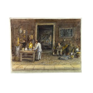UNIDENTIFIED SIGNATURE, Antique shop