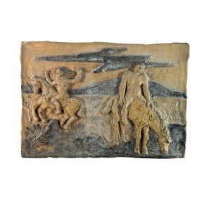 Figures on horseback