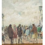 Francesco Filosa, Figures in a park - Francesco Filosa