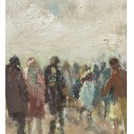 Francesco Filosa, Figures in a park - Francesco Filosa