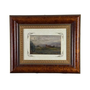 ANONIMO, Landscape with a farmhouse