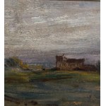 ANONIMO, Landscape with a farmhouse