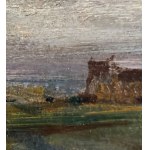 ANONIMO, Landscape with a farmhouse