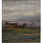 ANONIMO, Landscape with a farmhouse