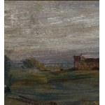 ANONIMO, Landscape with a farmhouse